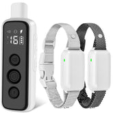 BOUSNIC dual-channel receiver enabling simultaneous two-dog training.