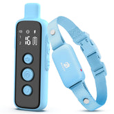 Bousnic shock collar blue front view for confident training cues and everyday use
