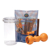 Bow Wow Labs Bow Wow Buddy Starter Kit packaging showcases a safe chewing setup for small dogs