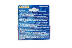 Boyd Chemi-Clean applied in marine tank addressing cyanobacteria stains safely