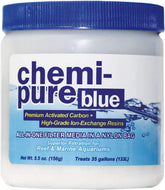 Boyd Chemi-Pure Blue 5.5oz bag visual—ready-to-use in filters for clearer aquarium water.