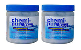 Boyd Chemi-Pure Blue bulk 2-pack packaging closeup highlighting ready-to-use filtration media