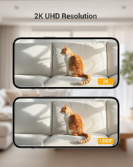 BoyKeep Indoor Camera 2-way audio enables easy conversations with family members.
