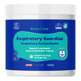 Branvine Respiratory Guardian bottle ready for daily dog lung-support routine.