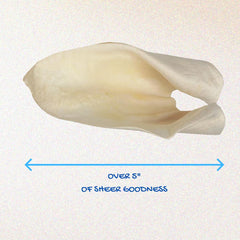 Brazilian Pet 100% natural cow ears with no additives.