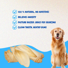 Brazilian Pet free-range grass-fed cattle ensure natural chews.