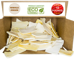Brazilian Pet Premium Thick Cut Chips rawhide closeup for long-lasting chew sessions