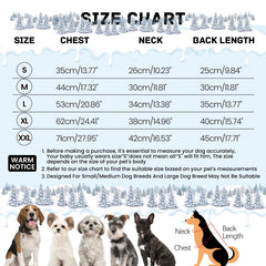 BRKURLEG inner-soft-cotton-fleece-warmth keeps dogs snug on cold days