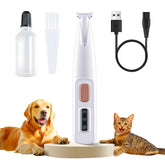 BROCG Dog Paw Trimmer with LED light guiding precise low-light grooming