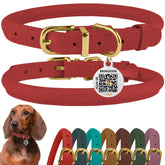 BronzeDog rolled-collar closeup highlights durable Crazy Horse leather for comfortable daily wear
