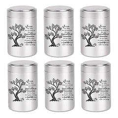 BRUKUSUR small urn tree-of-life front view for cherished memories