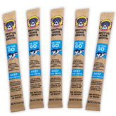 Brutus Bone Broth dog topper packaging for convenient on-the-go feeding