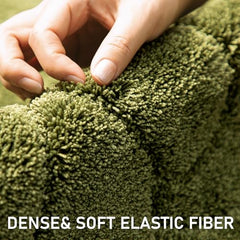 BSICPRO dog mat absorbs moisture close-up showing plush microfiber pile