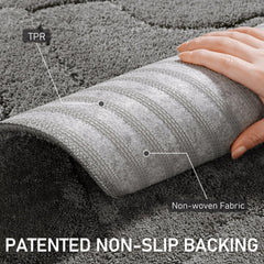 BSICPRO elastic microfiber dirt trapper absorbs moisture and traps mud from paws