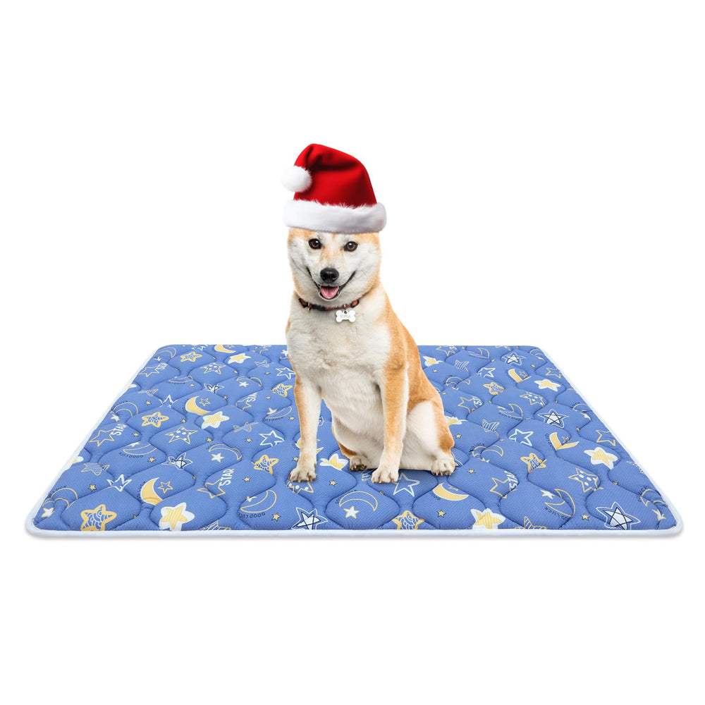 Bubble Bear Dog Crate Mat ultra-soft fabric for cozy naps.