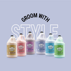 Bubble Bros Everyday Conditioner reducing static for a smoother coat
