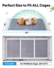 BUCATSTATE bamboo charcoal odor-control liner demonstrates natural odor suppression