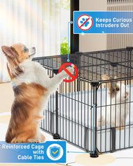BUCATSTATE guinea-pig-cage setup easy with 20-minute assembly