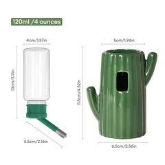 BUCATSTATE stable stand water bottle prevents tipping in cages