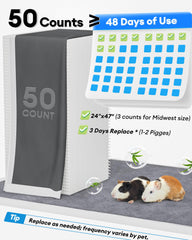BUCATSTATE super-absorbent 6-layer liner for quick moisture lock