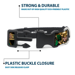 Buckle-Down Loki poses showing strap texture and season-ready style for everyday adventures