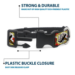 Buckle-Down USA handcrafted dog collar for reliable performance