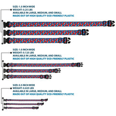 Buckle-Down Grateful Dead dog collar D-ring highlights secure leash attachment for daily use