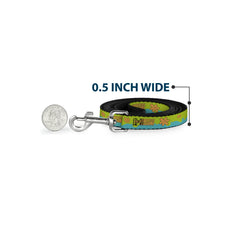 Buckle-Down Scooby Doo leash USA-made label close-up