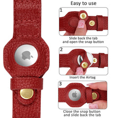 BUDKAS green dog collar with AirTag holder adds security during adventures.