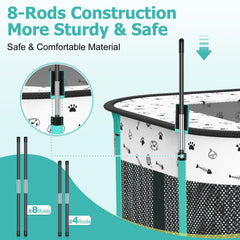BUFOR 8-rods structure demonstrates stable, durable playpen