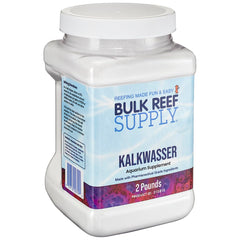 Bulk Reef Supply Kalkwasser mixing setup showing dosing solution improving pH stability.