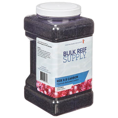 Bulk Reef Supply ROX 0.8 carbon in a media reactor demonstrating efficient adsorption.
