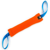 Bull Fit K9 tug toy two handles front view enhances grip during training tug sessions