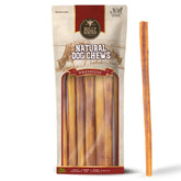 Bully Bunches 12-inch odor-free bully sticks pack for long-lasting chews.