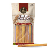 Bully Bunches 6-inch pack-shot shows odor-free, all-natural beef chews for small dogs