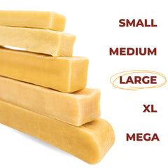 Bully Bunches Yak Chews long-lasting bite supports focused chewing sessions