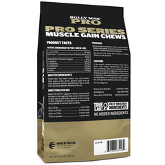 Bully Max muscle chew tray serve shows tasty chews fueling workouts and daily activity.