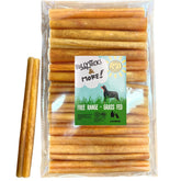 BULLYSTICKS & MORE 6-inch beef collagen sticks for dogs; 16-count pack for protein-rich chews.