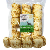 Bullysticks & More beef cheek rolls packaging shows premium natural dog treats