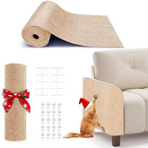 BumaiGo cat scratching mat large-coverage on sofas and walls.