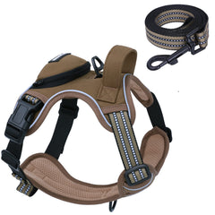 BUMBIN No Pull Harness size L front view for easy control during walks