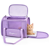 BurgeonNest cat dog carrier exterior view showing sturdy soft sided travel design