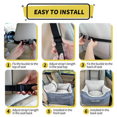 BurgeonNest washable cover demonstrates easy cleaning after muddy outings