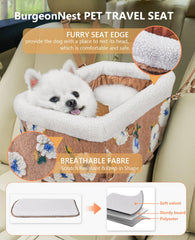 BurgeonNest double protection safety belts help keep pets restrained during travel.