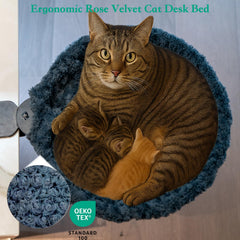 ButtonwoodNest cat bed large cave interior for cozy lounging