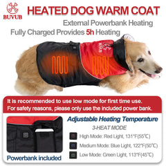 BUVUB heated coat side view highlights ergonomic fit for comfortable outdoor wear.