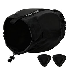 BUWZUJR dog ear muffs in black reduce loud sounds for small dogs