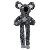 BUYPOW Koala no-stuffing dog toy with squeaker boosts interactive play for large dogs.