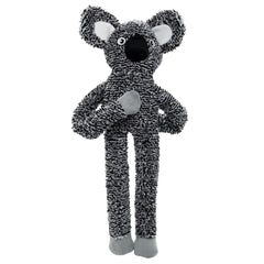 BUYPOW Koala no-stuffing dog toy with squeaker boosts interactive play for large dogs.