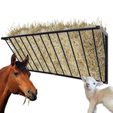BUYYAH hay feeder 63-inch long provides ample feeding space for multiple horses.
